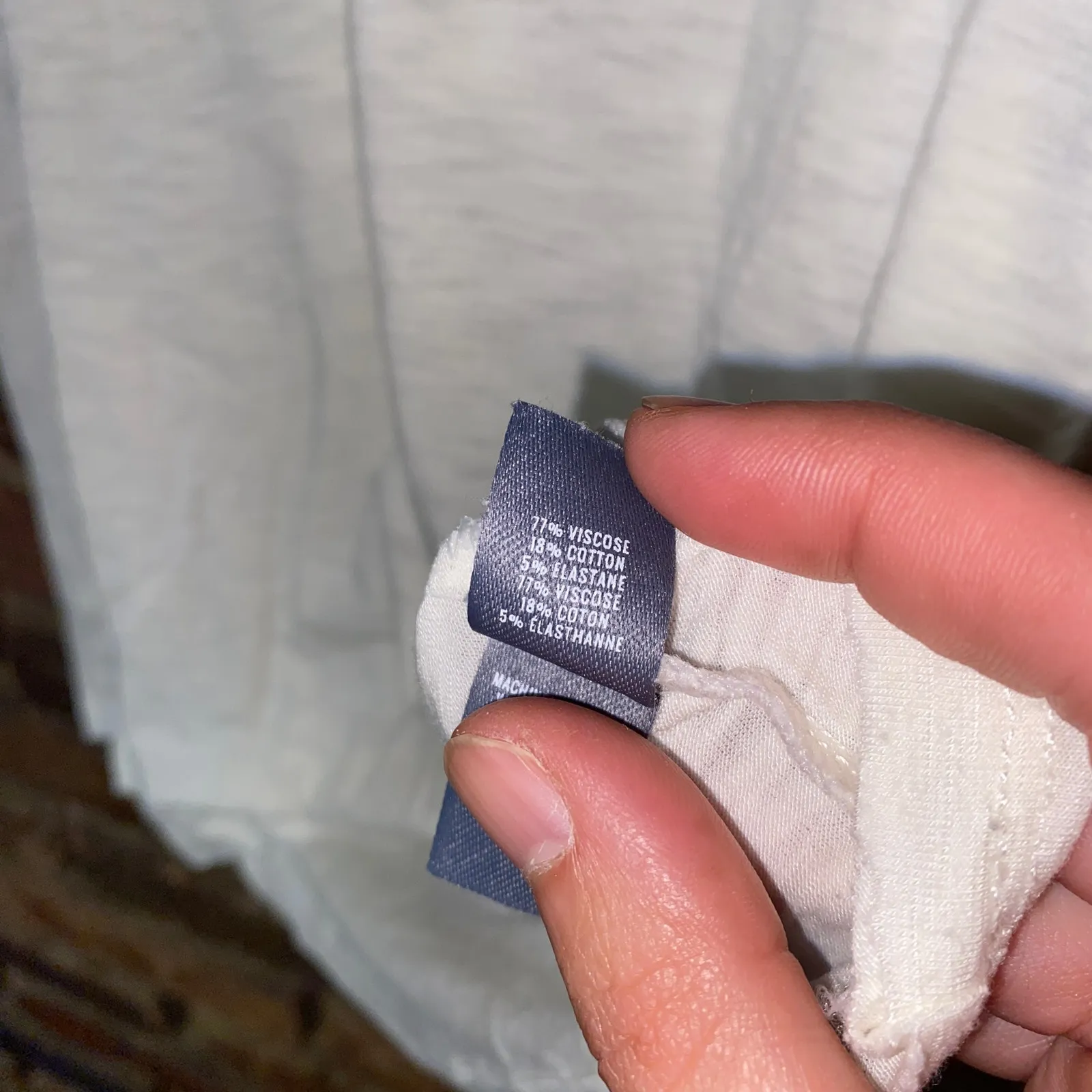 Aerie Cream Whip Stitch Sleeveless Burnout Tank Top Women's Size Small - Image 5