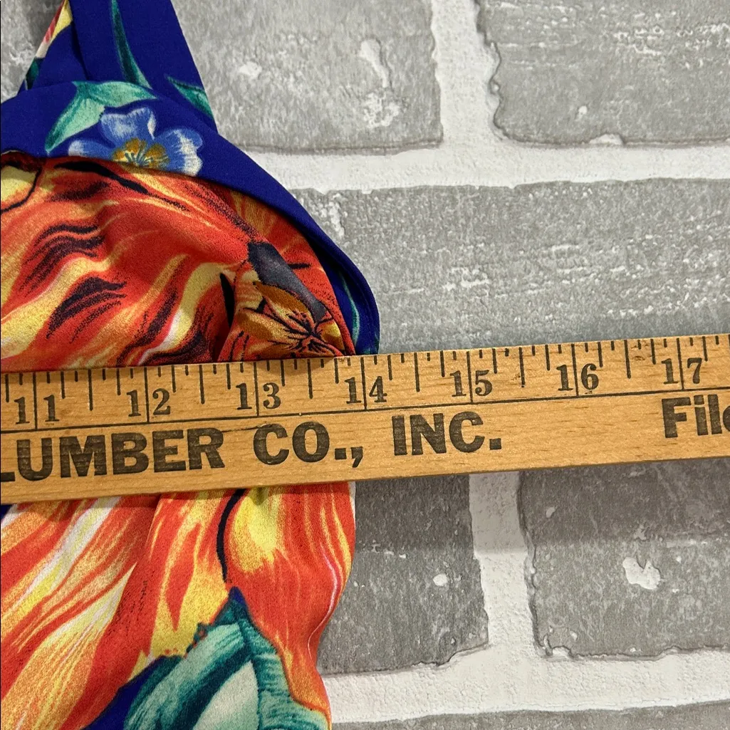 Anthropologie Moulinette Soeurs Floral Midi Halter Dress Women’s Size 4 - Image 9