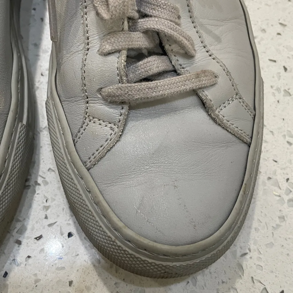 COMMON PROJECTS Original Leather Sneakers grey sneakers size EU 36 - Image 6