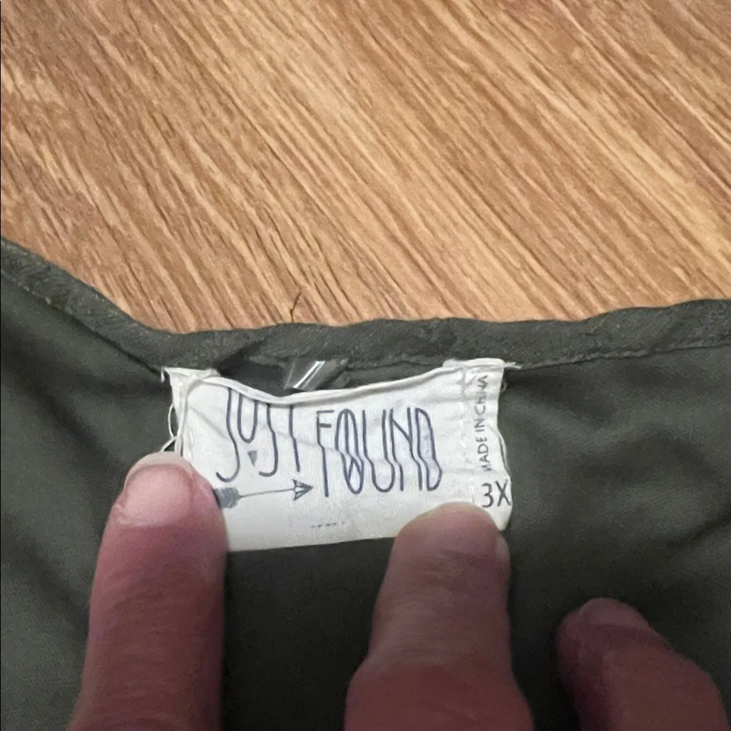 Just found Elegant Long Sleeve olive green Green Dress 3XL lined Size 3X - Image 2