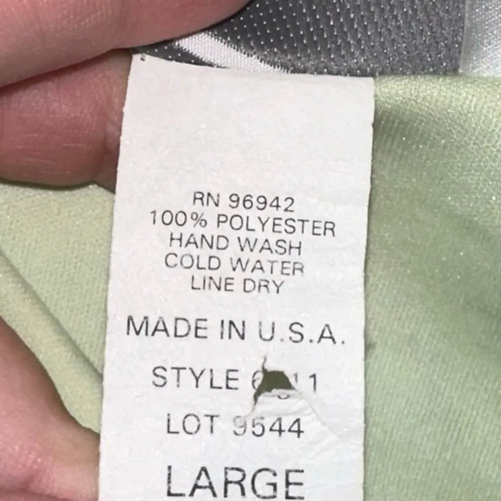 Dress Barn Green Polka Dot Pull On Skirt - Image 4