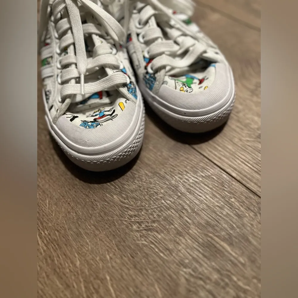 adidas X NIZZA Disney Goofy Sneaker Size 5 - Image 6