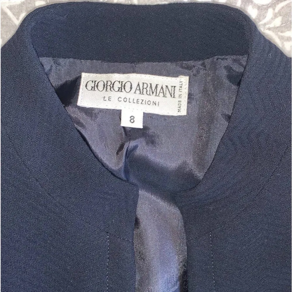 Giorgio Armani Chevron Oversized Blazer - Image 5