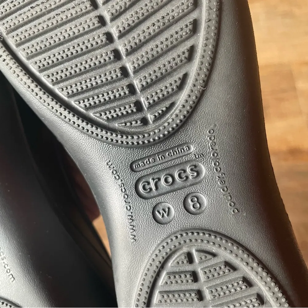 Crocs Kadee Ballet Flats in Black - Image 7