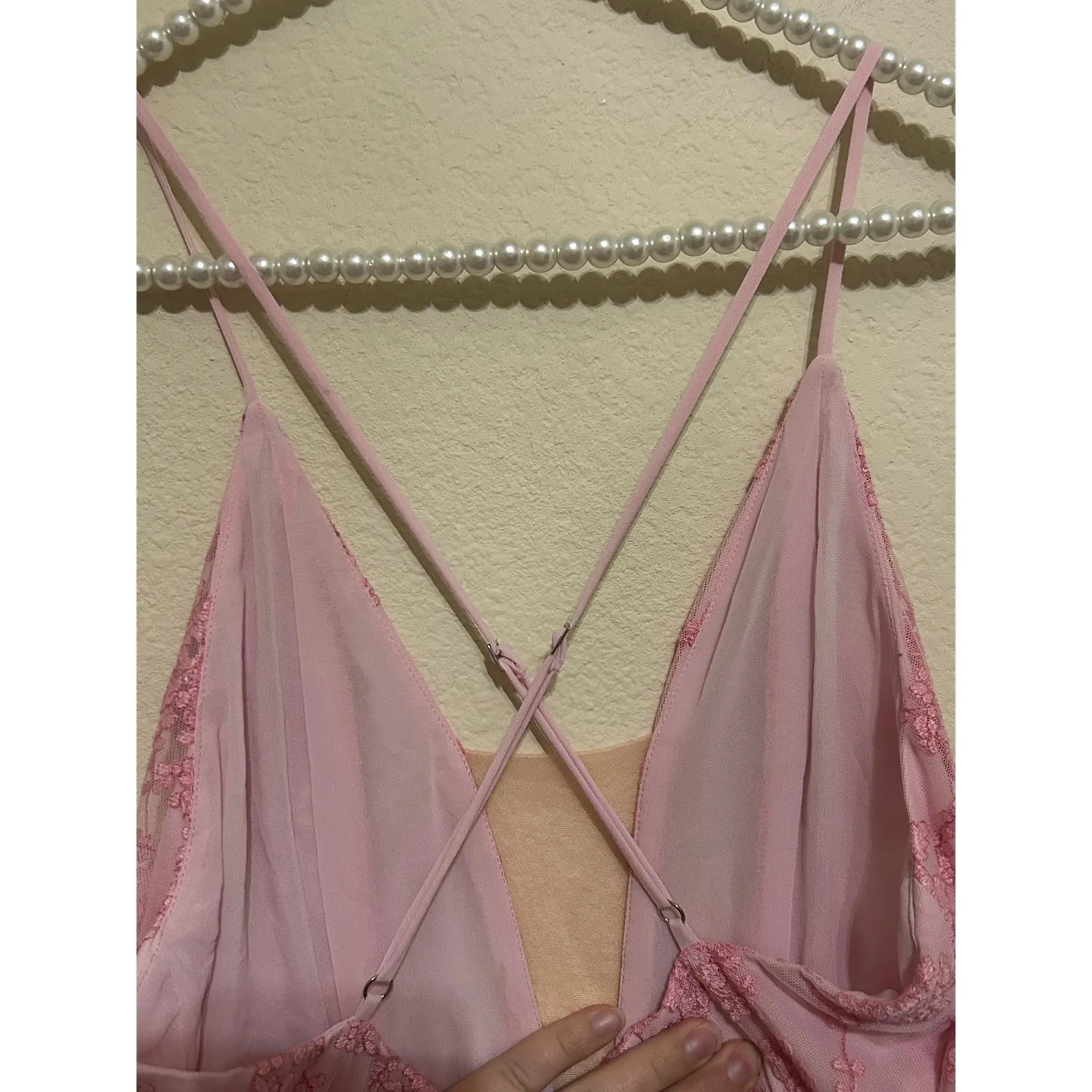 Revolve X By NBD Sandra Midi Dress Pink Size Small Sleeveless Party Spring Vaca - Image 8