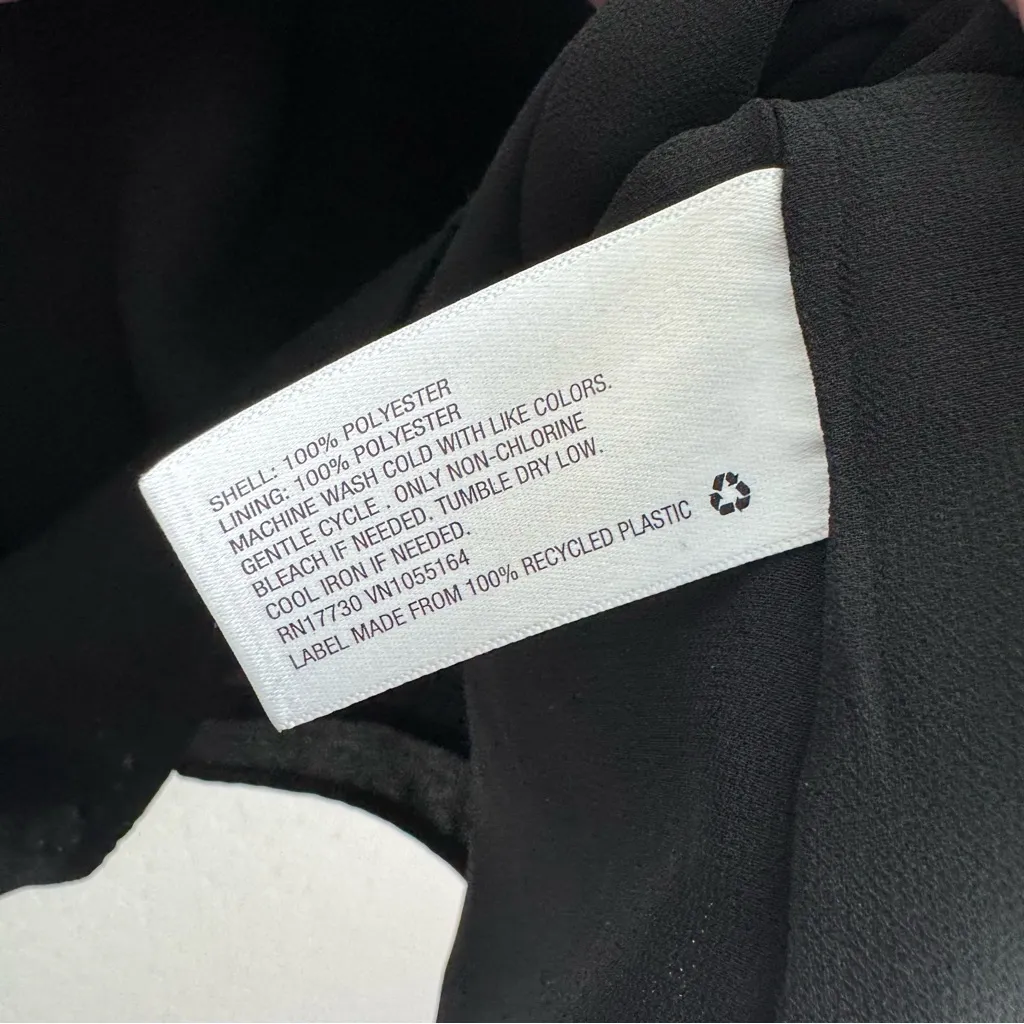 A New Day Black Lined Cami V Neck XXL - Image 7