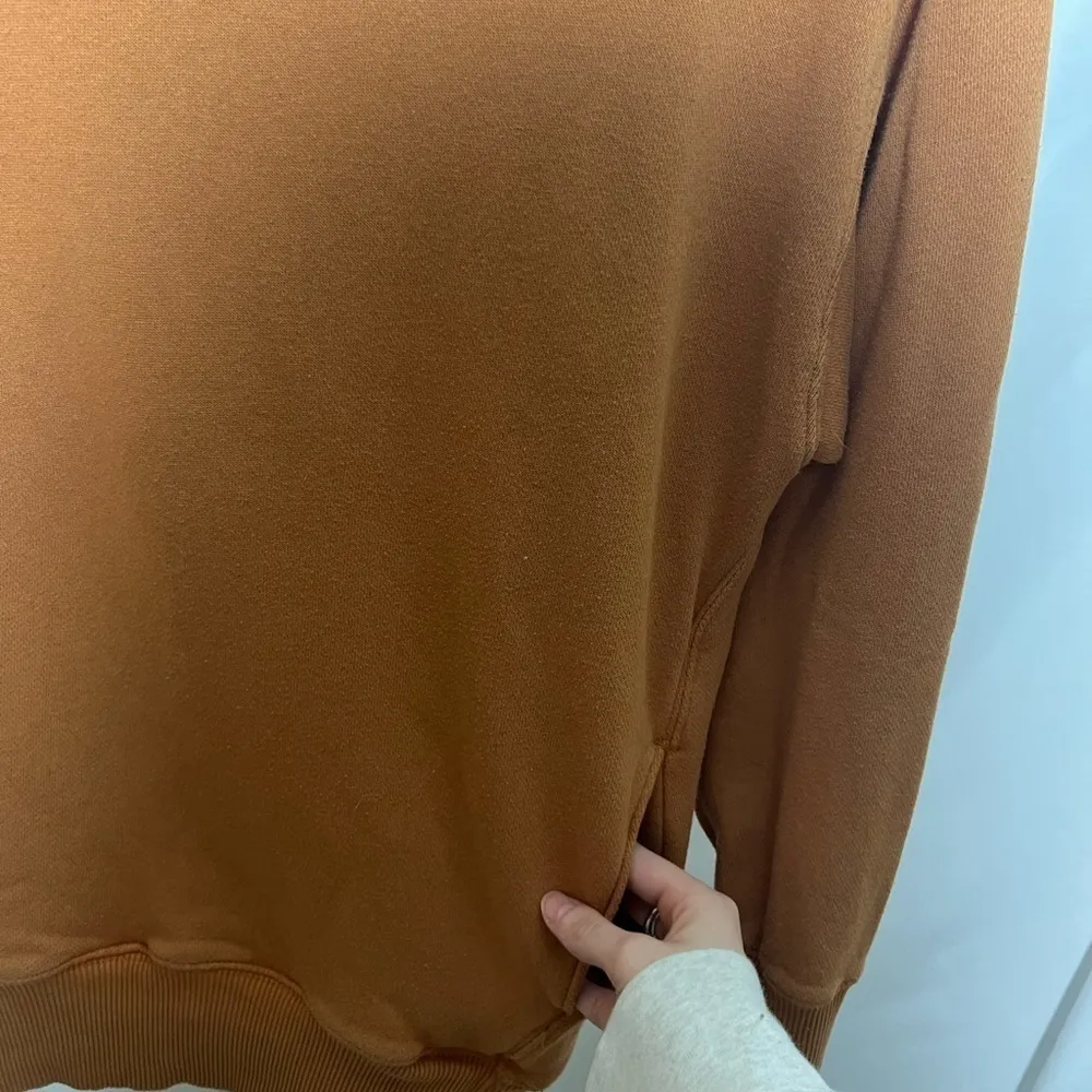 Aerie Burnt Orange Turtleneck Sweatshirt - Image 5