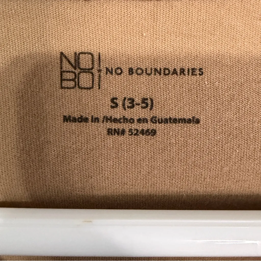 No Boundaries brown short sleeve tee size small 3-5 - Image 2