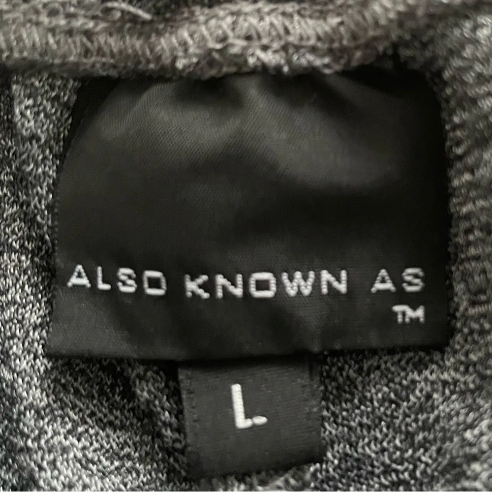 Also Known As Grey super soft pull on wide leg Atleasure drawstring pants siz L Gray Size L - Image 2