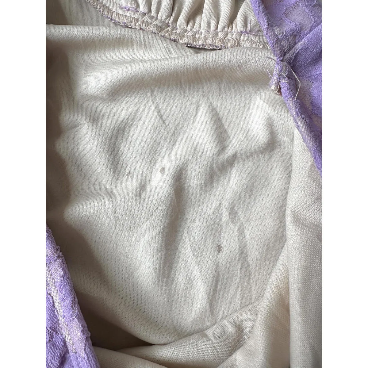 Purple Lilac Y2L Lace Halter Top - Image 4