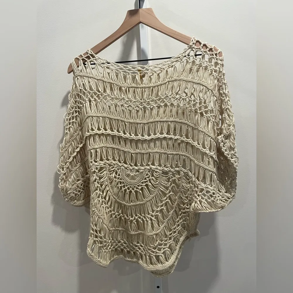 Elan Macrame‎ Sweater Size OS - Image 3