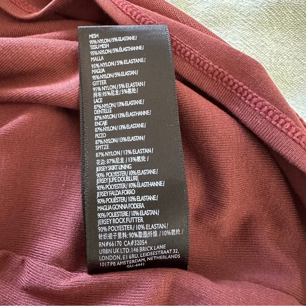 Urban Outfitters Brenna Bustier Mini Dress in Chocolate Size M NWT - Image 6