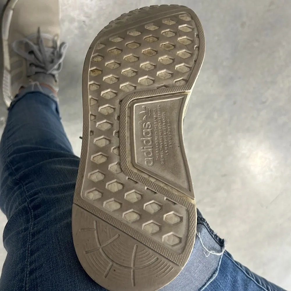 ADIDAS NMD R1 in Chalk Grey - Image 8