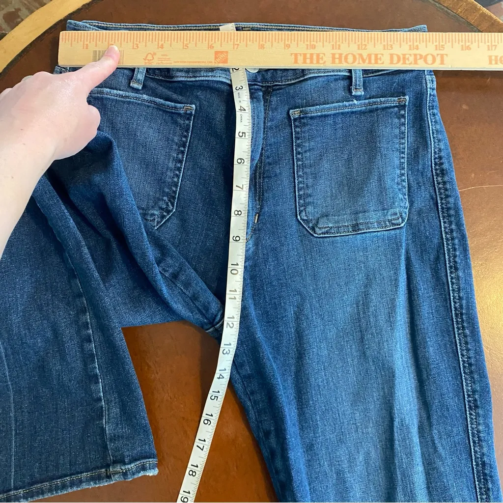 Joes Jeans Women’s HIGH RISE ABILENE high‎ rise 26" crop bootcut Jeans size 30 - Image 8