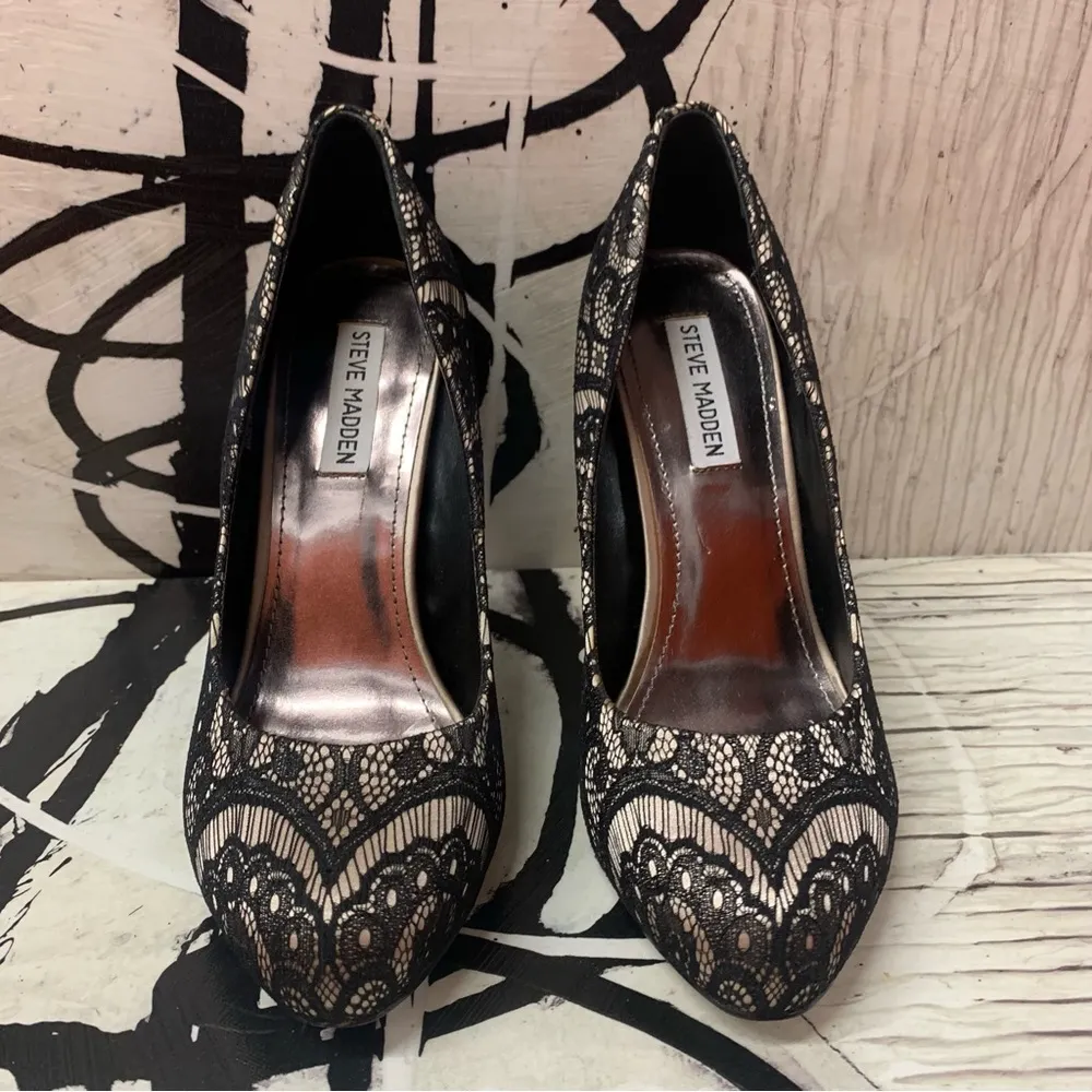 Steve Madden Onnyx Lace Pumps - Image 2