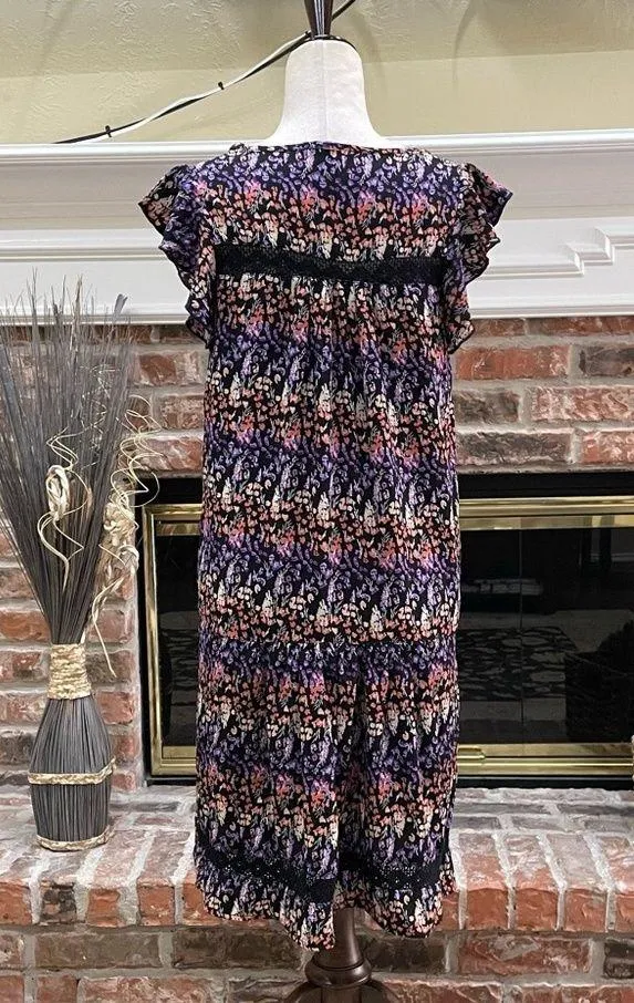 COPY - Romeo & Juliet Couture floral embroidered dress / M / Excellent condition - Image 11