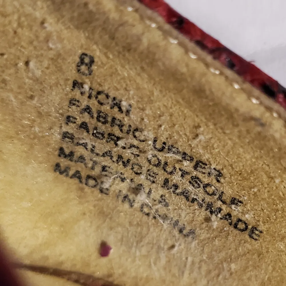 🔥SALE🔥Rampage Red Nicki Embossed Snake Skin Pumps 8 - Image 4