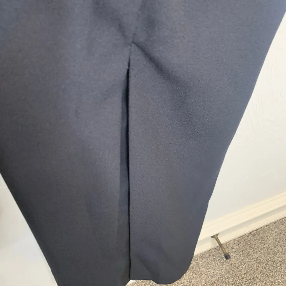 Vintage Karen Miller Maxi Dress Formal w Jacket Rhinestone Trimmed Sz 18 - Image 11