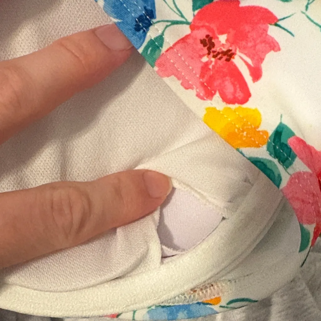 Wild Fable  Floral Bikini with Blue and Red - Image 5