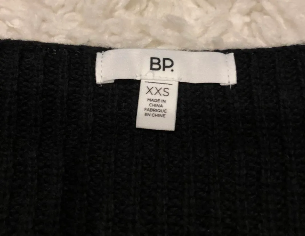 V-Neck Sweater Black Size XXS - Image 5