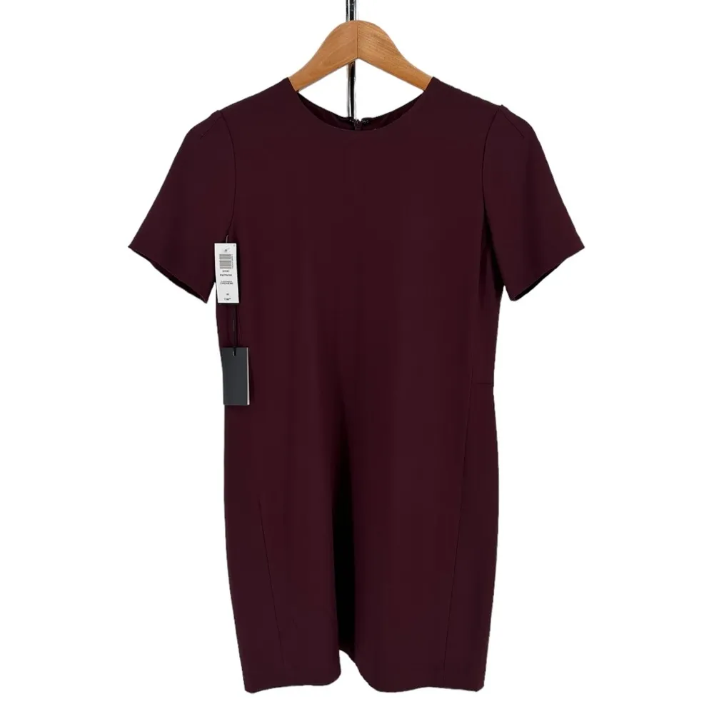 Babaton Patricio T Shirt Mini Dress in Cardamom size 00 NWT Short Sleeve - Image 2