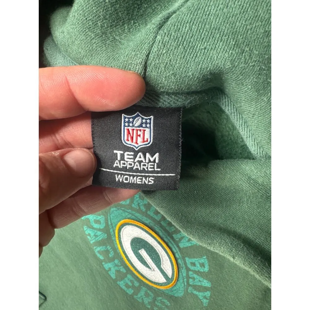NFL Green Bay Packers Women’s Zip Hoodie – Green – Size Medium - Image 5