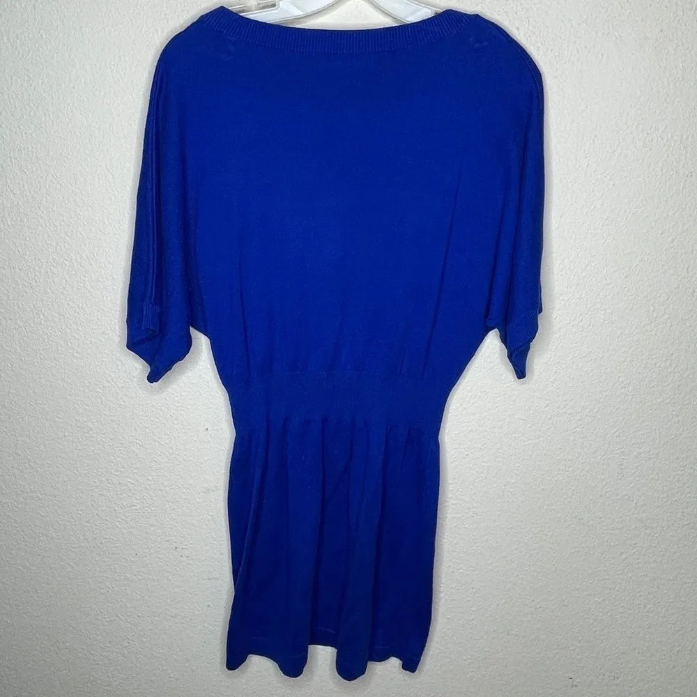 Express Sweater‎ Dress Blue - Image 3