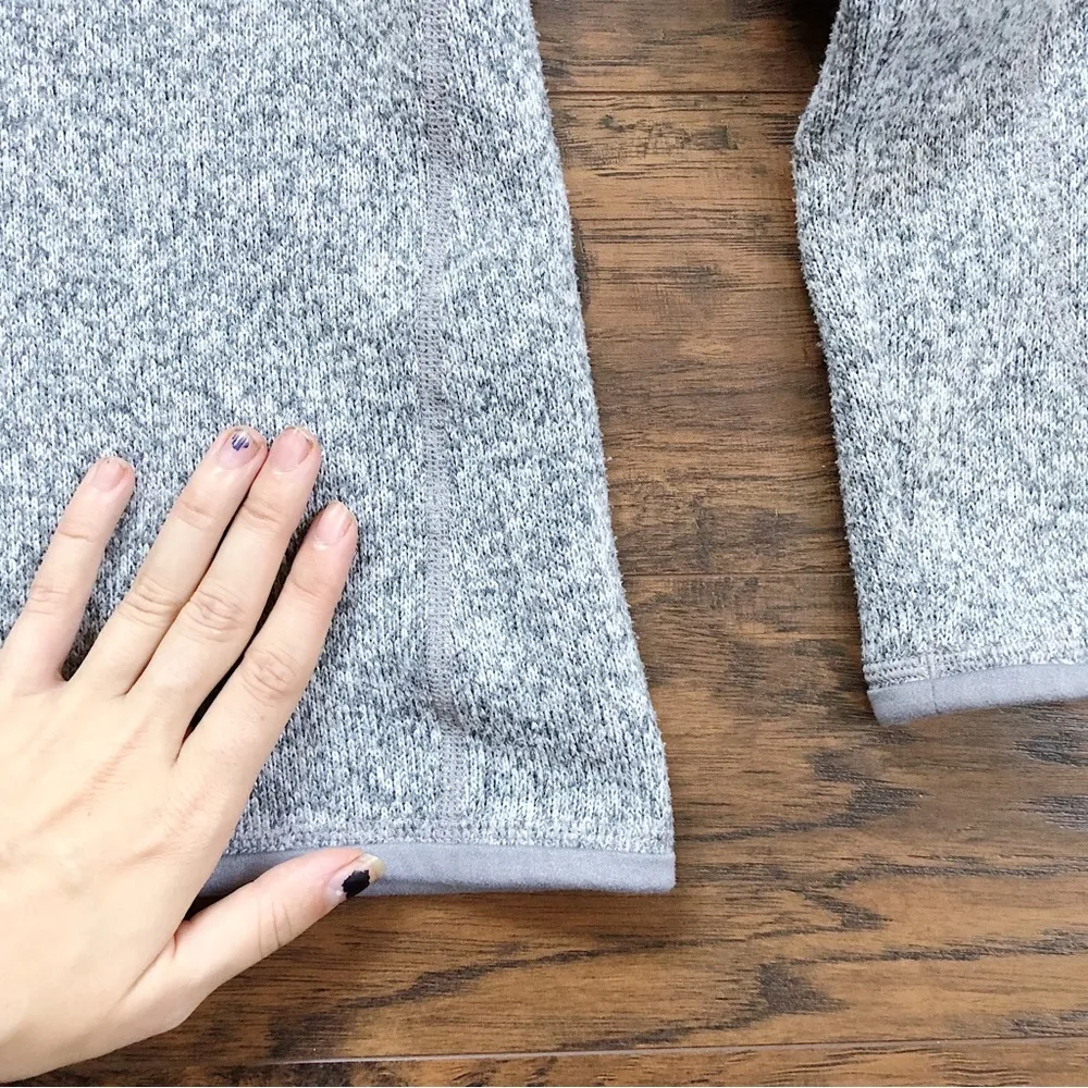 Patagonia • Better Sweater 1/4 Zip Pullover grey Birch White - Image 6