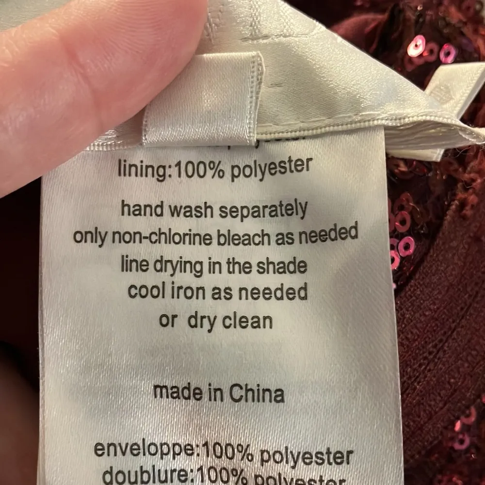 David’s Bridal Lace Dress with Long Mesh Skirt, size 30 - Image 8