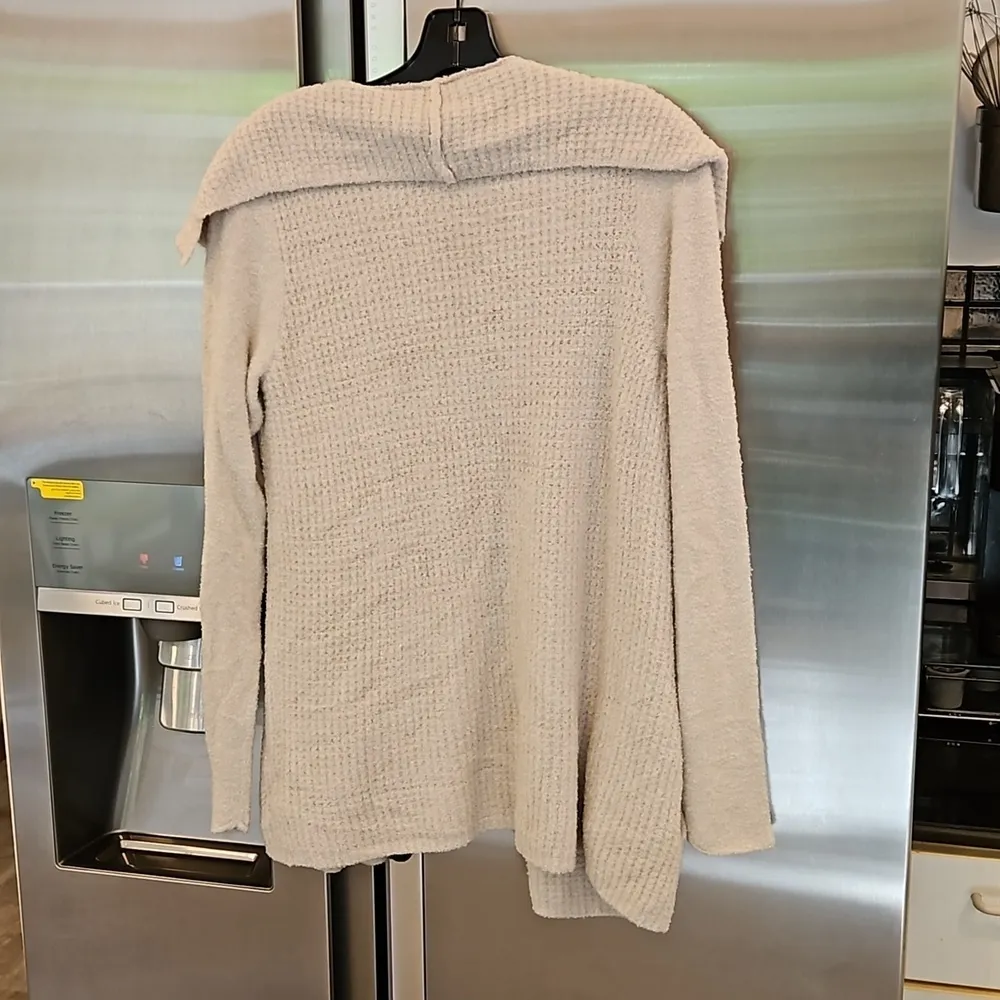 💕BAREFOOT DREAMS💕 CozyChic Lite Coastal Cardigan ~ Bisque XS NWT - Image 10