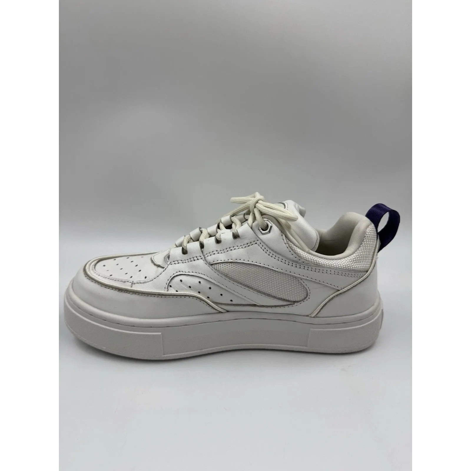 EYTYS Sidney Women’s Low Top Platform Sneakers White Leather Size 8.5 - Image 8