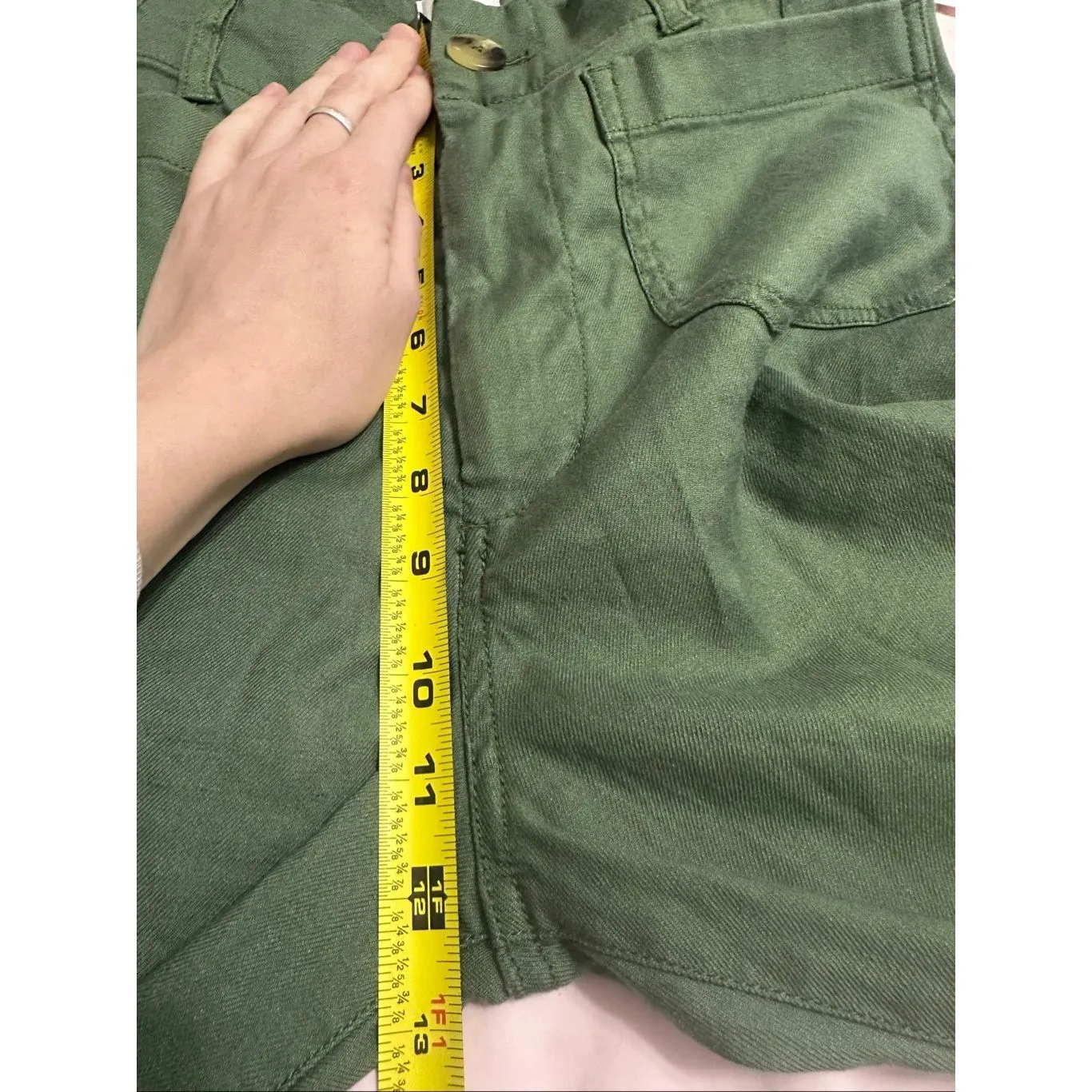 NWT Anthropologie  26 TALL The Colette Crop Wide-Leg Pants by Maeve Size 26T - Image 6