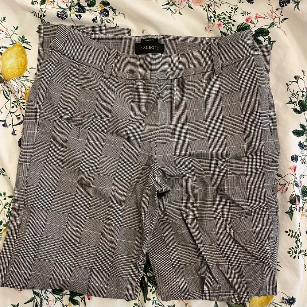 Talbots Chatham Plaid Slim Ankle Pants - Image 3
