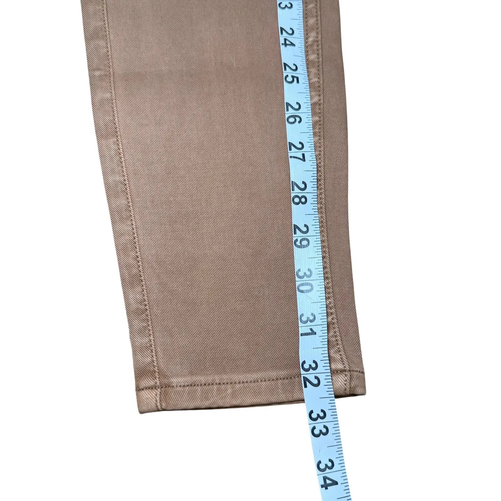 Spanx  Medium Light Brown Cargo Pants Womens Pull On Tummy‎ Control High Rise - Image 8