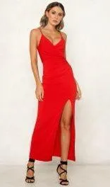 Hello Molly Red Maxi Dress - Image 2