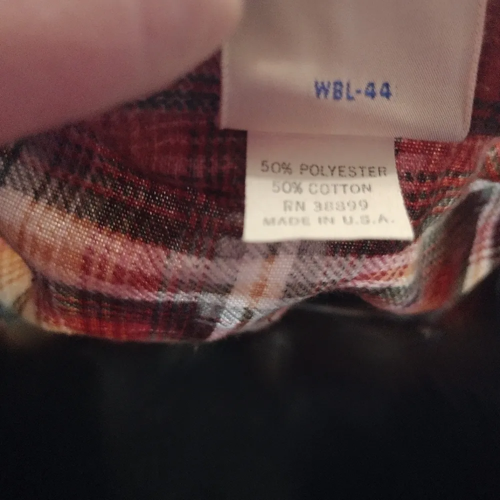 Vintage  Permanent Press button down - Image 5