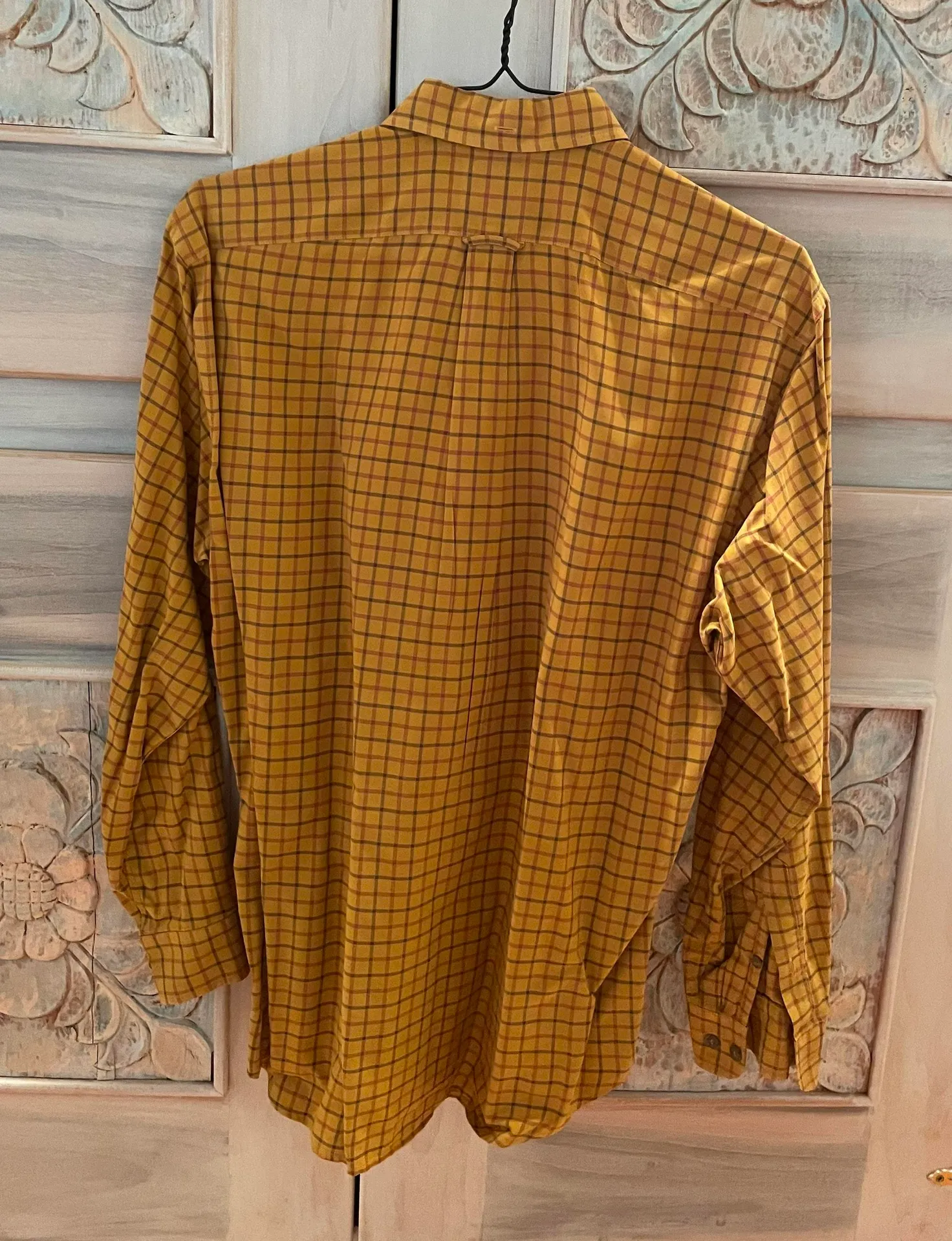 Faconnable Yellow/Gold Button Down Longsleeve - Image 2