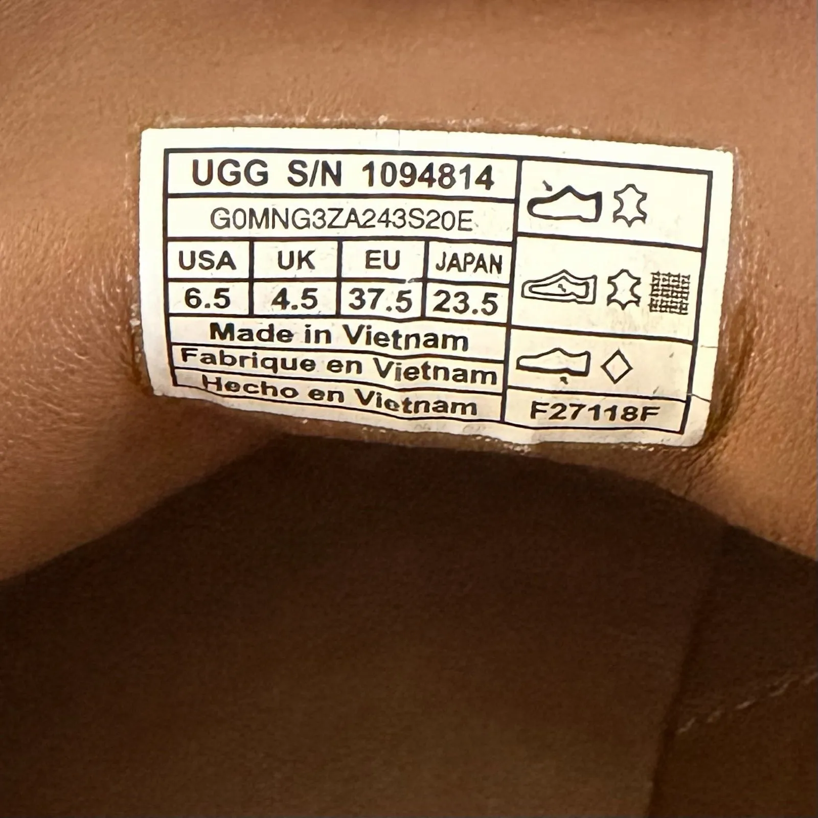 UGG Australia Woodlyn Moc Suede Chestnut Brown Moccasin Shoes - Image 10