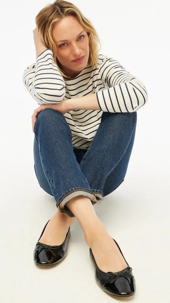 J.Crew Factory Slim boyfriend jean in all-day stretch Armor Blue Wash 27 NWOT - Image 2