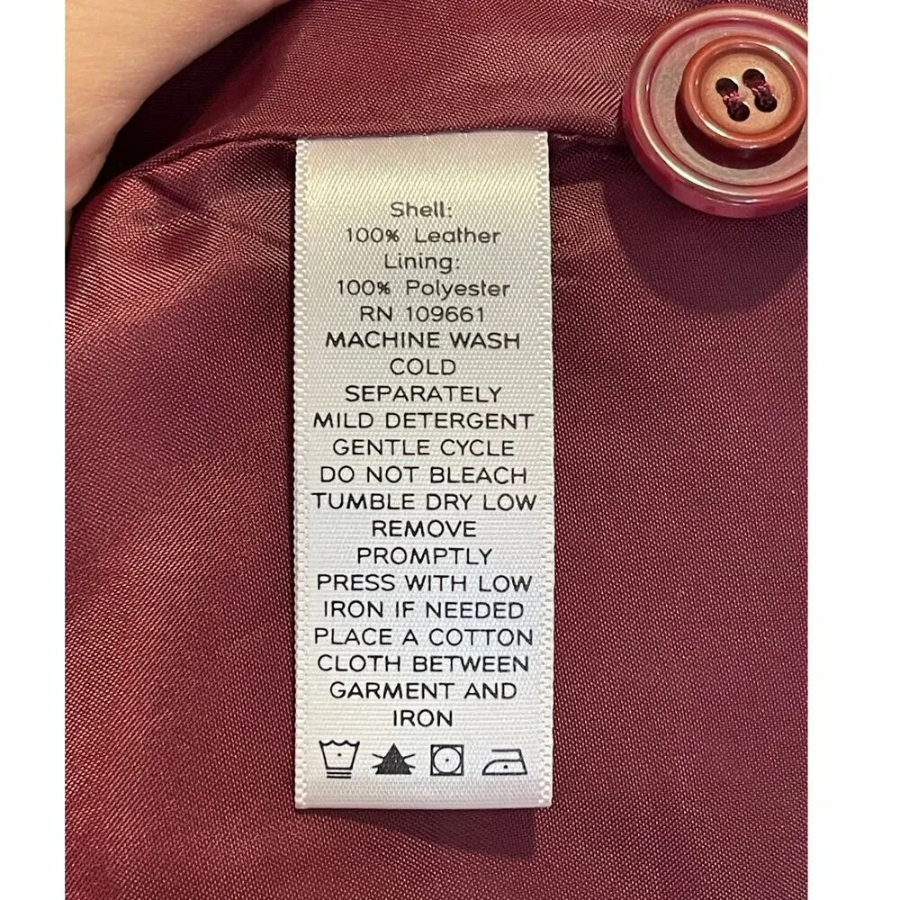 Denim & Co. Washable Suede Barn Jacket with Pickstitch Detail Raspberry Small - Image 5