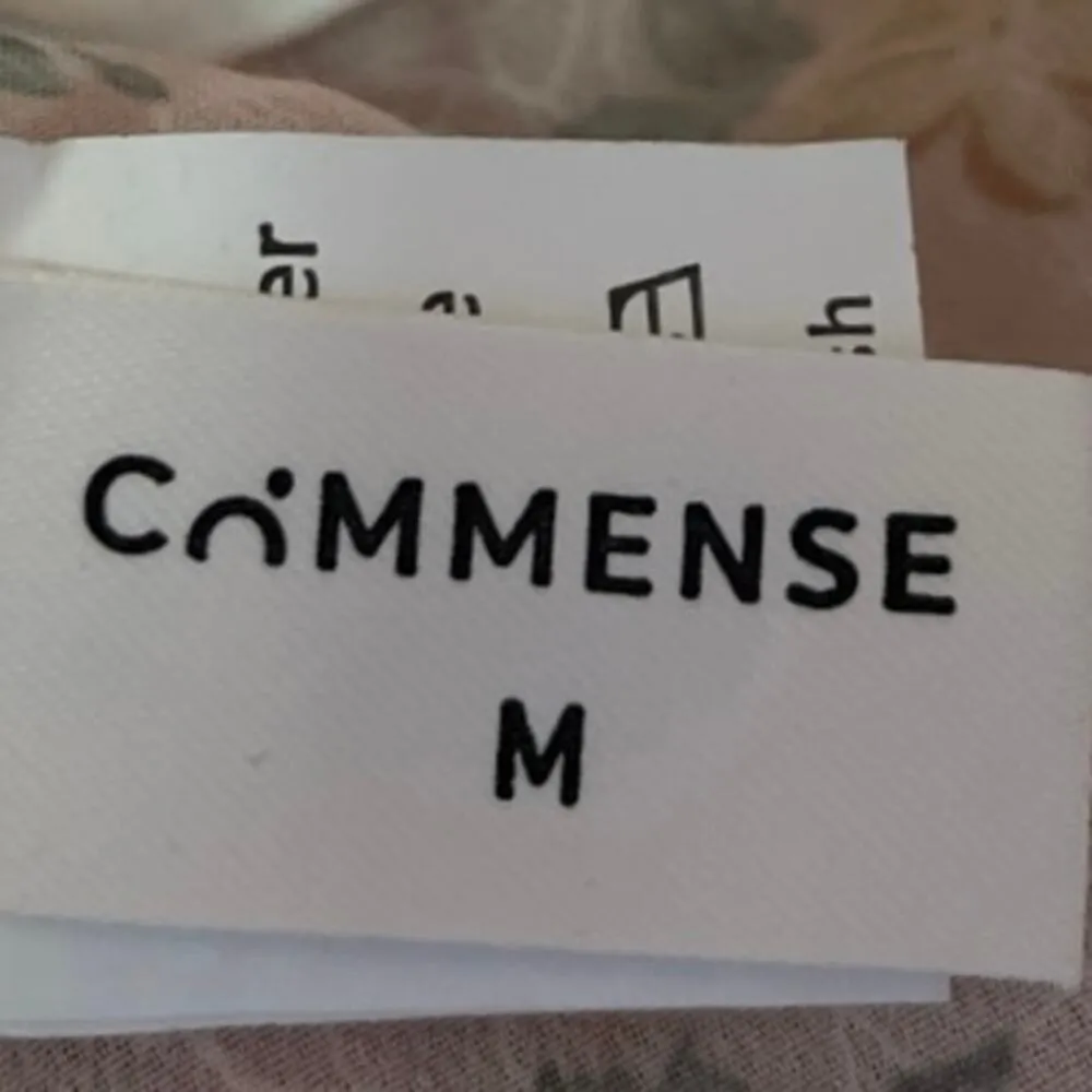 NEW Commense Cream Floral Strapless Tube Corset Bustier Crop Top Size M Size M - Image 3