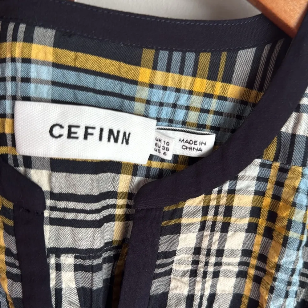 Cefinn Katie Organic Cotton Seersucker Maxi Dress - Image 7