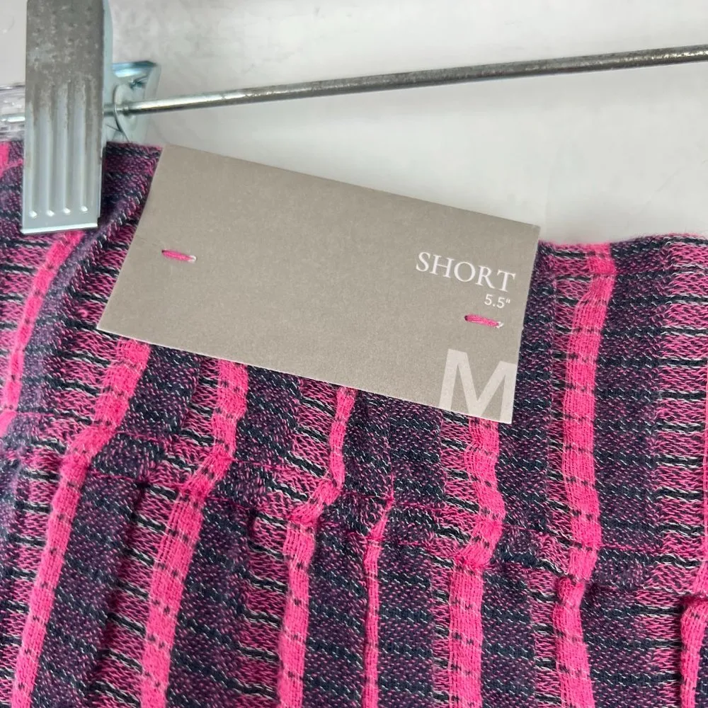 NWT Soft Surroundings Dulcinea Shorts Fuchsia Stripe Wool Size Medium M N1335 - Image 14