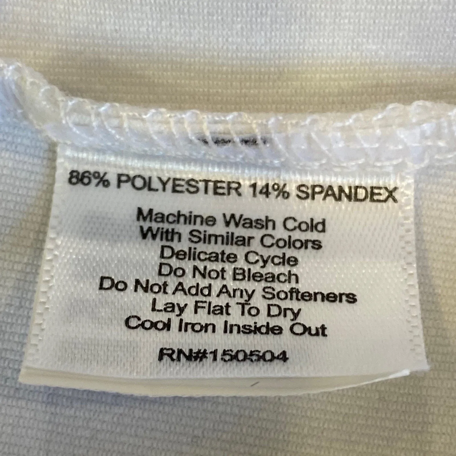 Classic Prep Womens ADAIR Active Golf Sleeveless Polo Shirt Size Small NEW White - Image 9