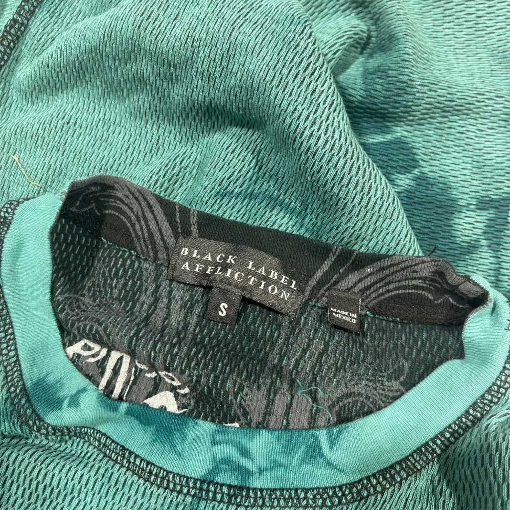 NEW AFFLICTION WOMEN'S REVERSIBLE Y2K THERMAL SMALL - Image 6