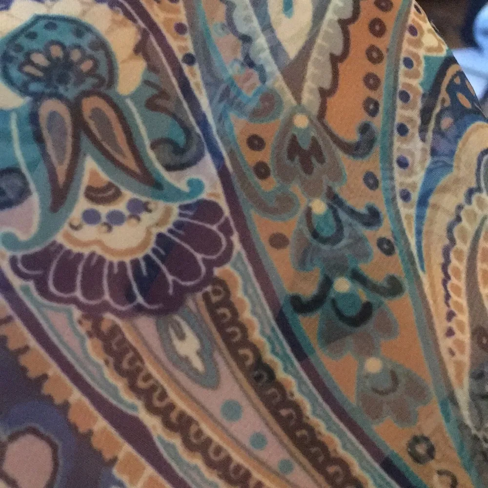 Sheer short sleeved top, 2X Blue - Image 3