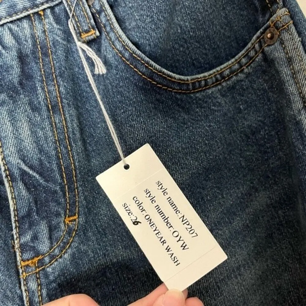 6397 Denim Contemporary Slim Skinny Jean in One Year Wash NWT Women’s Size 26 - Image 15