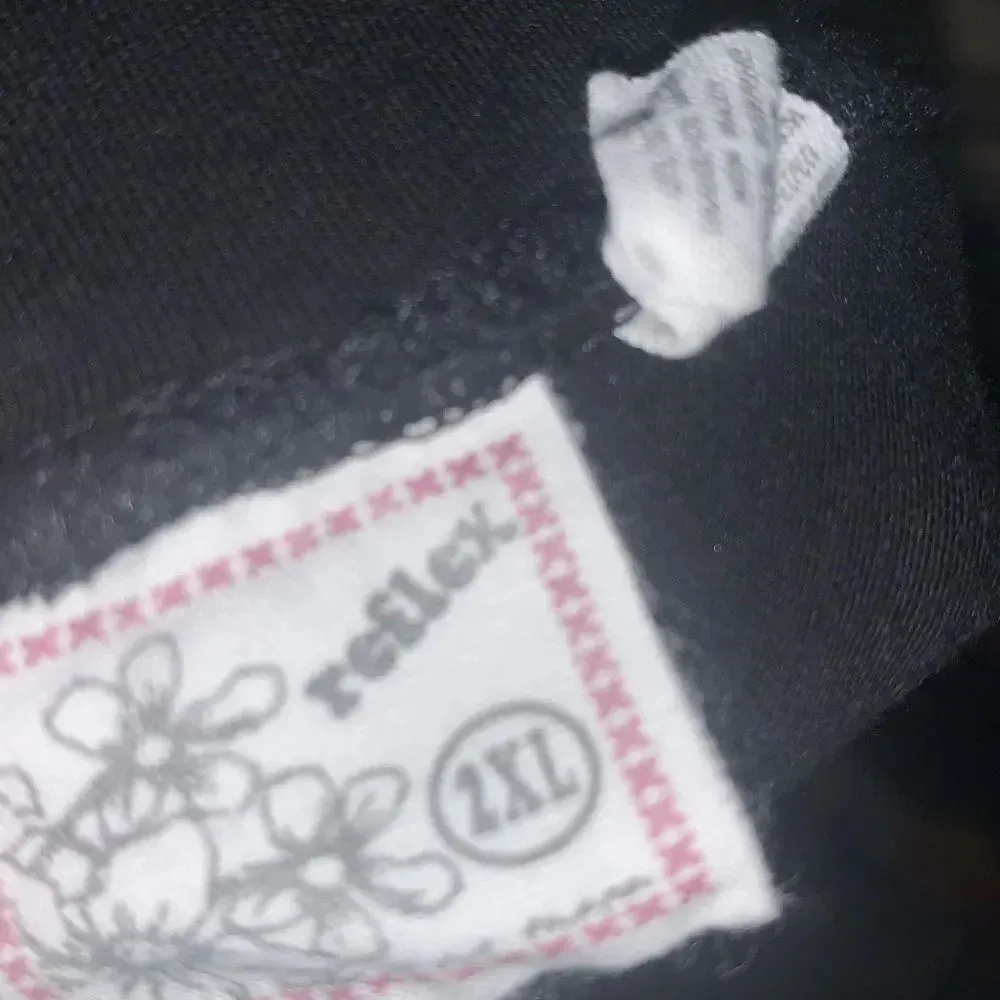 Vintage y2k LOVE sequin fold over yoga pants Size 2X - Image 3