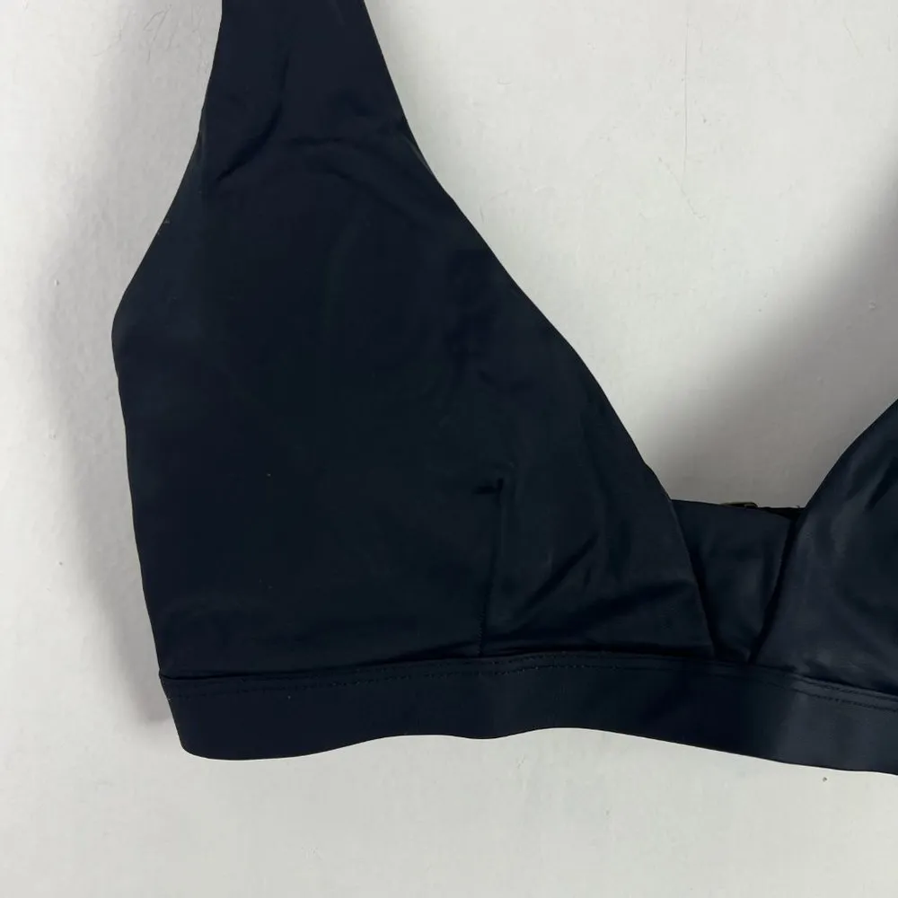 NWT Andie Swim The Tahiti Top Bikini Top Flat Black Size Large L NEW - Image 3