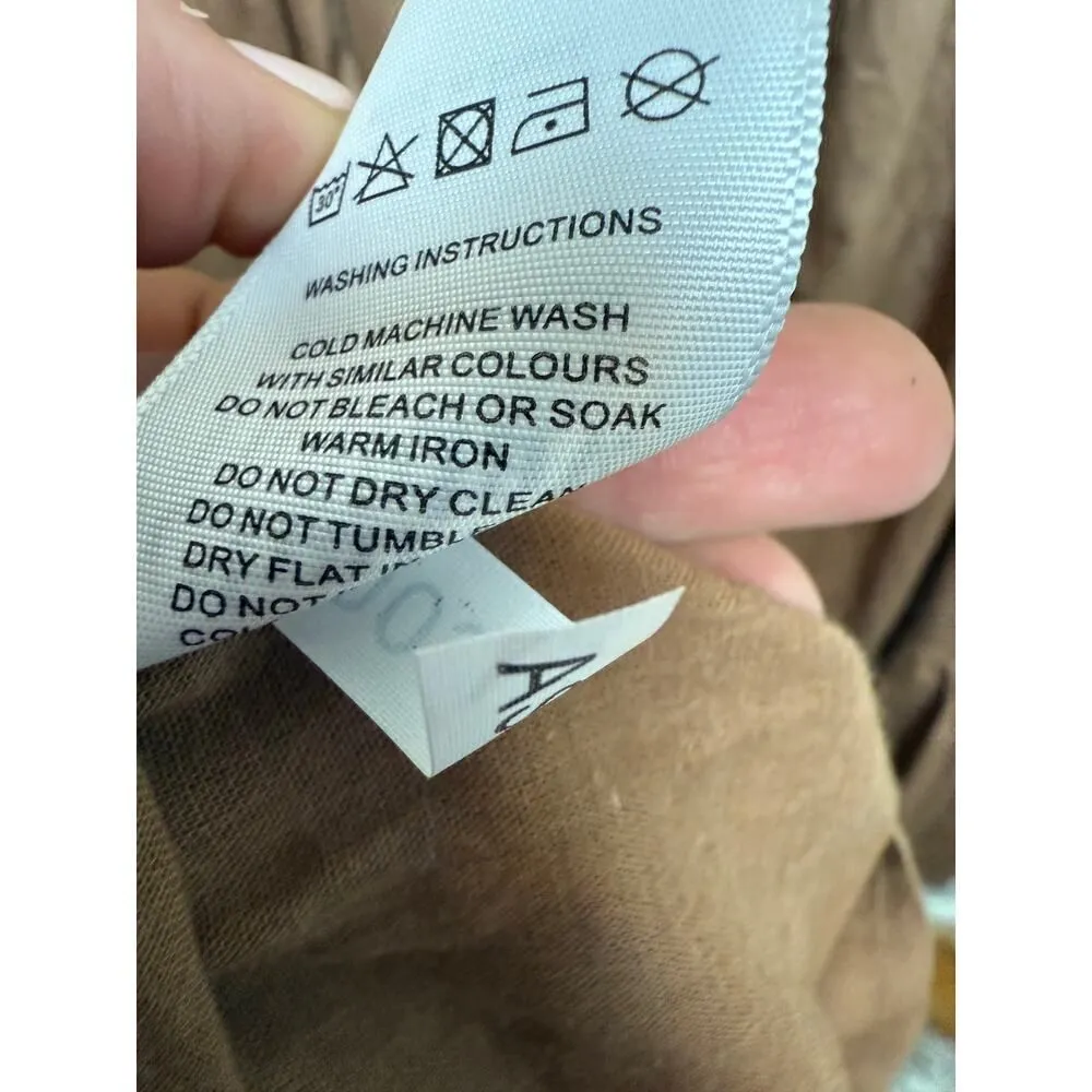 Anthropologie Charlie Holiday Isabella Cover-Up Midi Dress Sz. 4 - Image 7